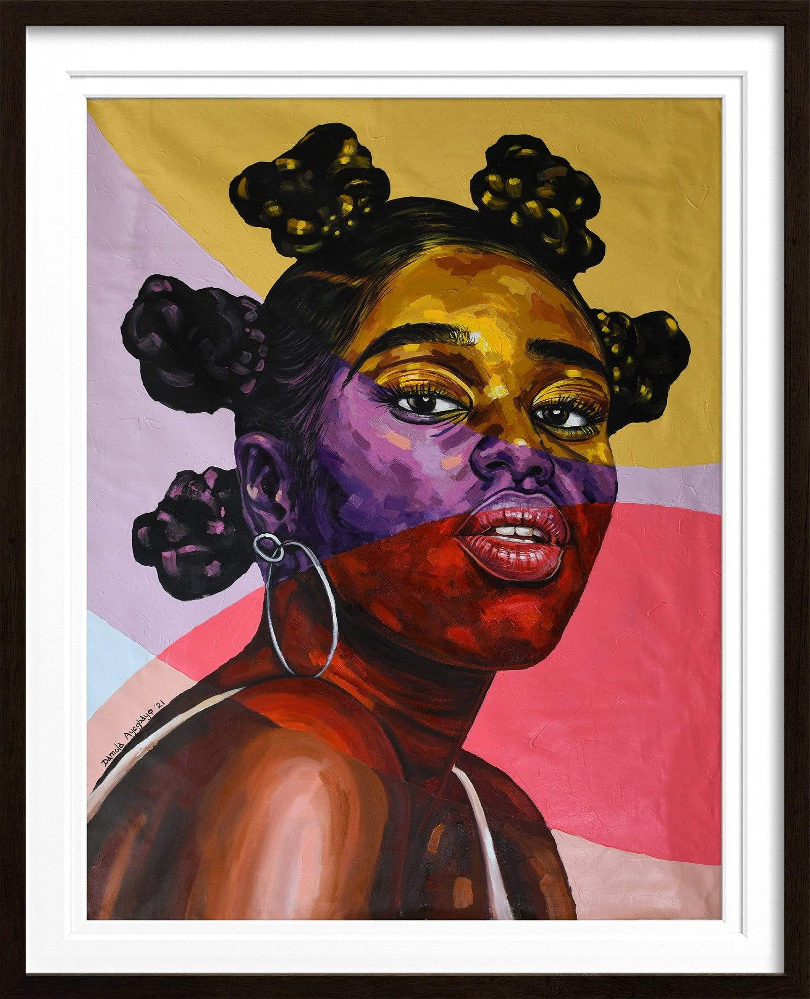 Damola Ayegbayo Digital Print S - 12x15inch / Black The other side 4